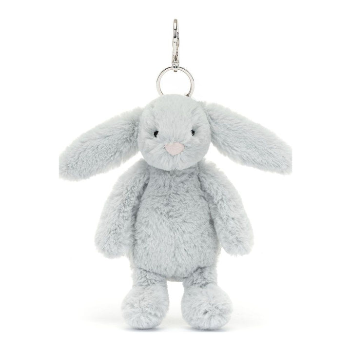 Jellycat Amuseables Bag Charm - Bashful Silver Bunny