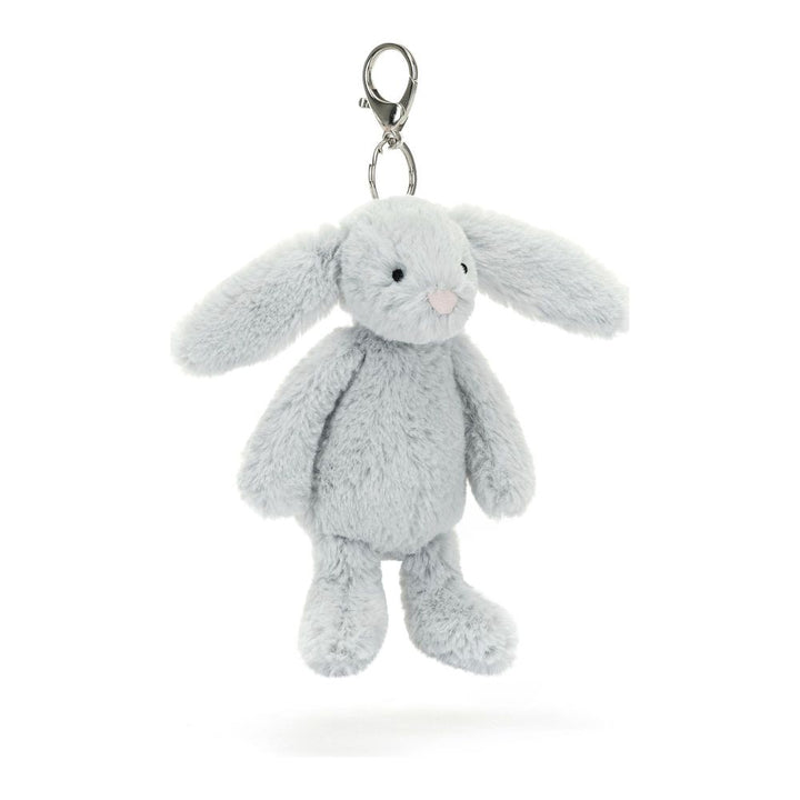Jellycat Amuseables Bag Charm - Bashful Silver Bunny