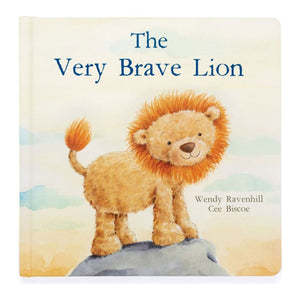 Jellycat The Very Brave Lion Book Default Title