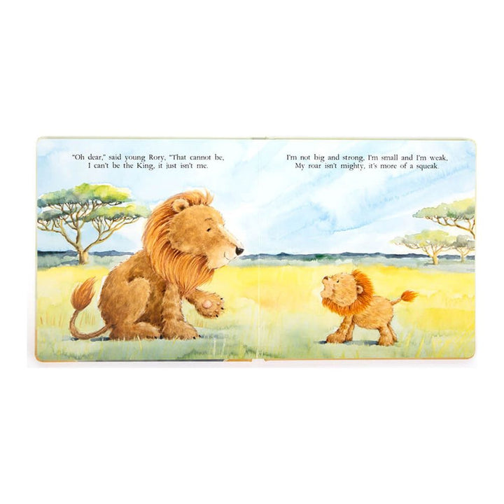 Jellycat The Very Brave Lion Book