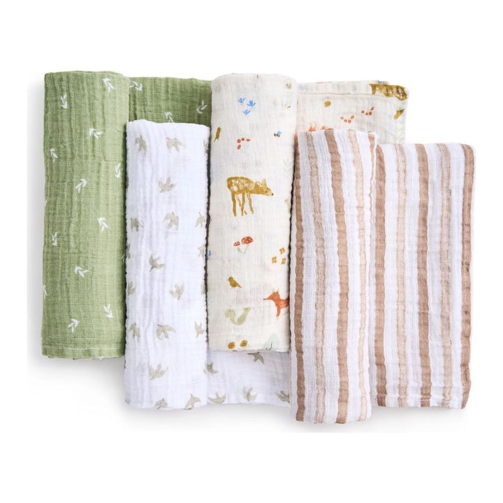 Aden + Anais 4-Pack Essential Cotton Muslin Swaddles
