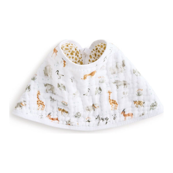 Aden + Anais Essential Cotton Burpy Bib Giraffe Safari