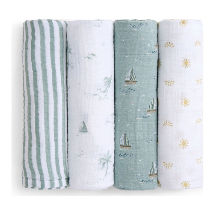 Aden + Anais 4-Pack Boutique Organic Swaddles