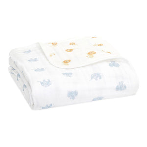 Aden + Anais Organic Cotton Muslin Dream Blanket - Animal Kingdom Default Title