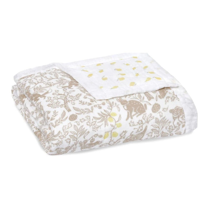 Aden + Anais Silky Soft Muslin Dream Blanket - Natural Woodland Default Title