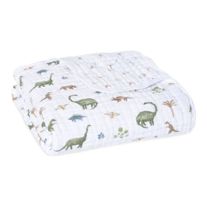 Aden + Anais Essentials Muslin Dream Blanket - Dino Jungle Default Title