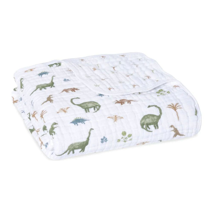 Aden + Anais Essentials Muslin Dream Blanket - Dino Jungle Default Title