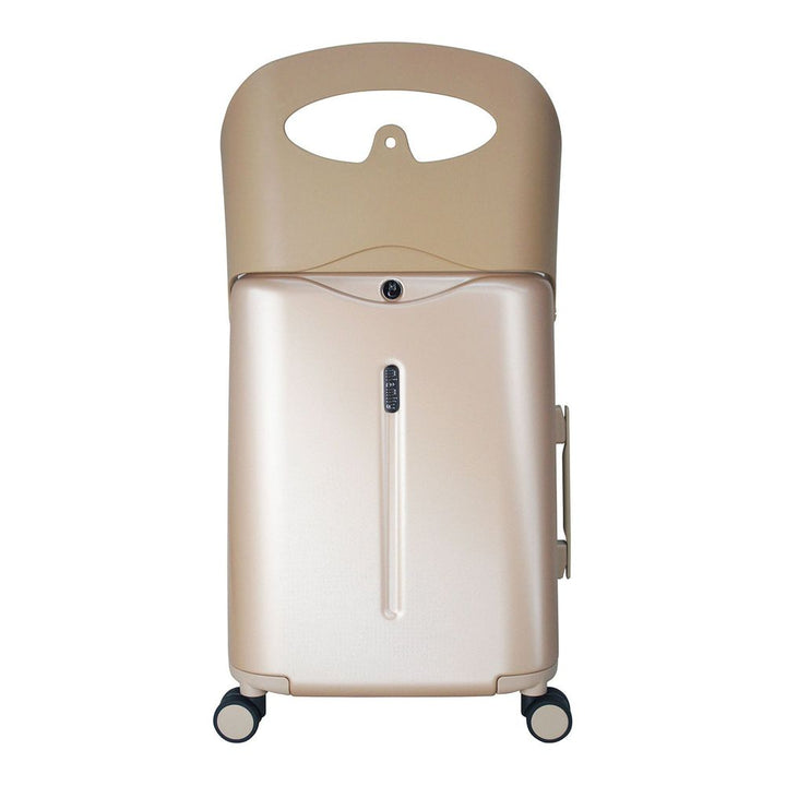 MiaMily Carry On Luggage Champagne Gold