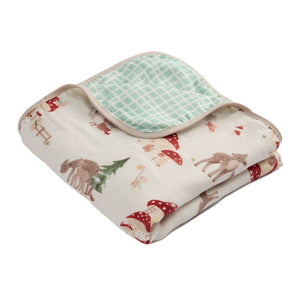 Loulou Lollipop Muslin Quilt Blanket - Forest Families Default Title
