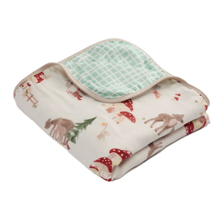 Loulou Lollipop Muslin Quilt Blanket - Forest Families Default Title