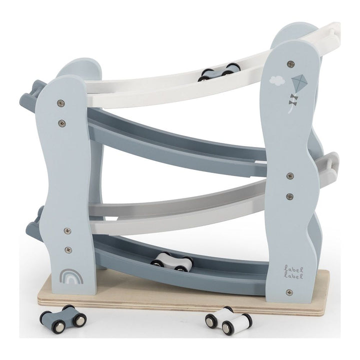 Label Label Car Slider - Blue