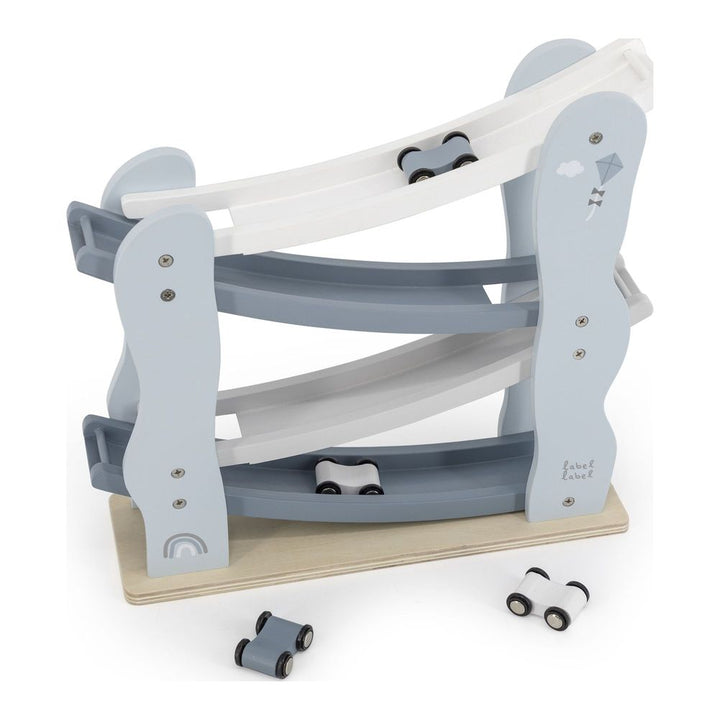 Label Label Car Slider - Blue