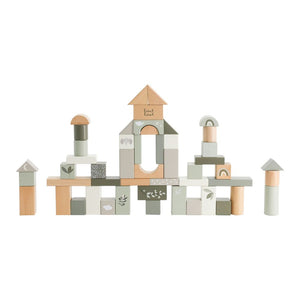 Label Label Wooden Toy Block - Olive Green Default Title