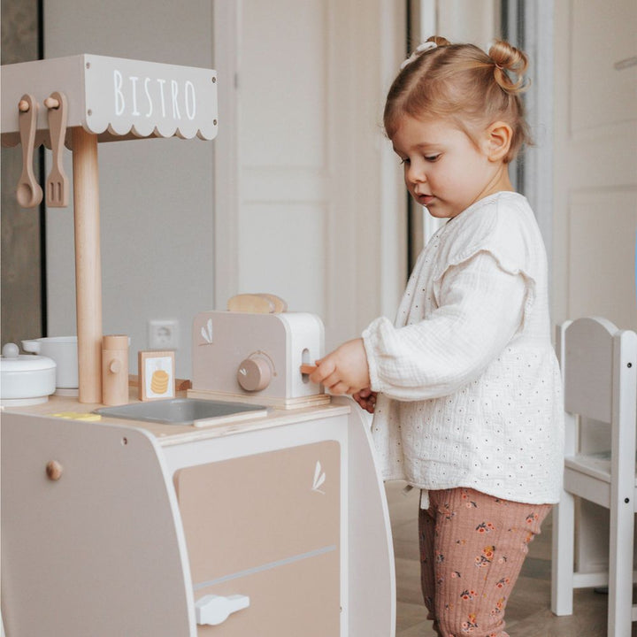 Label Label Toaster Wooden Playset - Nougat