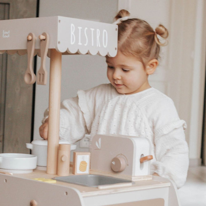 Label Label Toaster Wooden Playset - Nougat