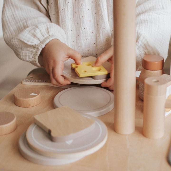 Label Label Toaster Wooden Playset - Nougat