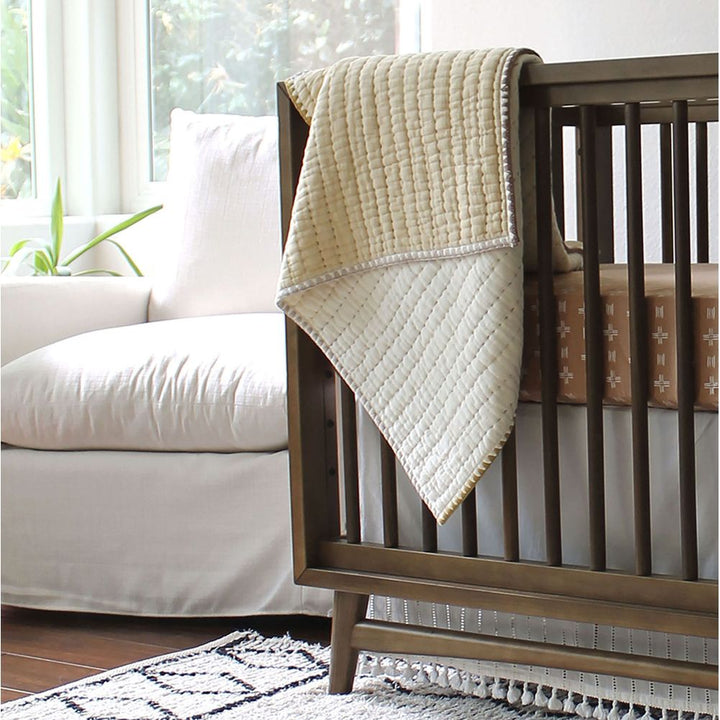 Crane Baby Kendi Quilted Blanket