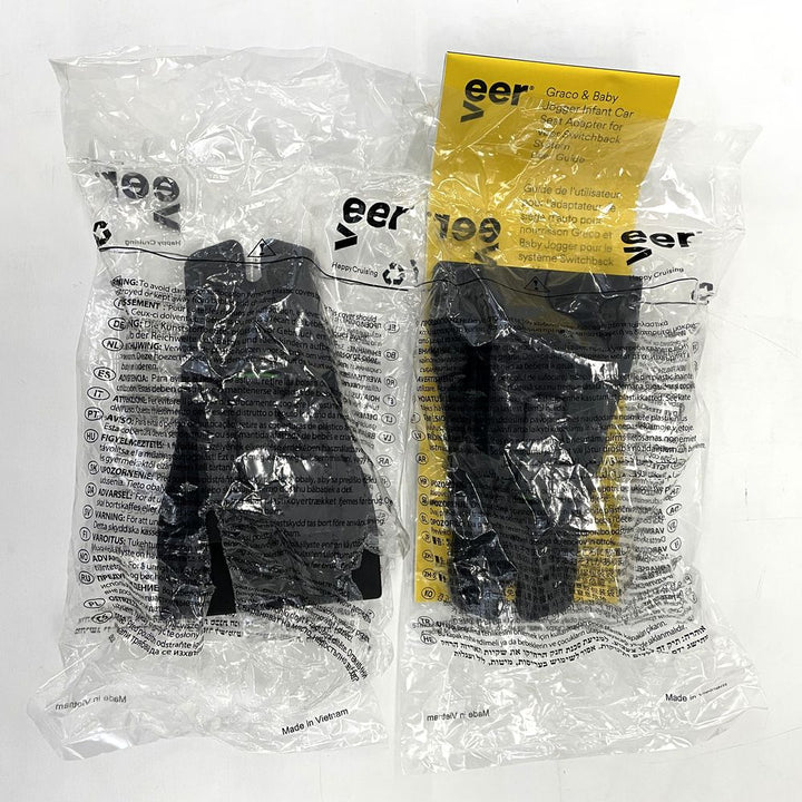 Veer Infant Car Seat Adapter for the Switchback System - Graco and Baby Jogger City Go (98562) (Open Box)