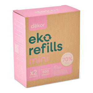 Dekor Eko Mini Diaper Pail Refills (2 Pack) (98570) (Open Box) Default Title
