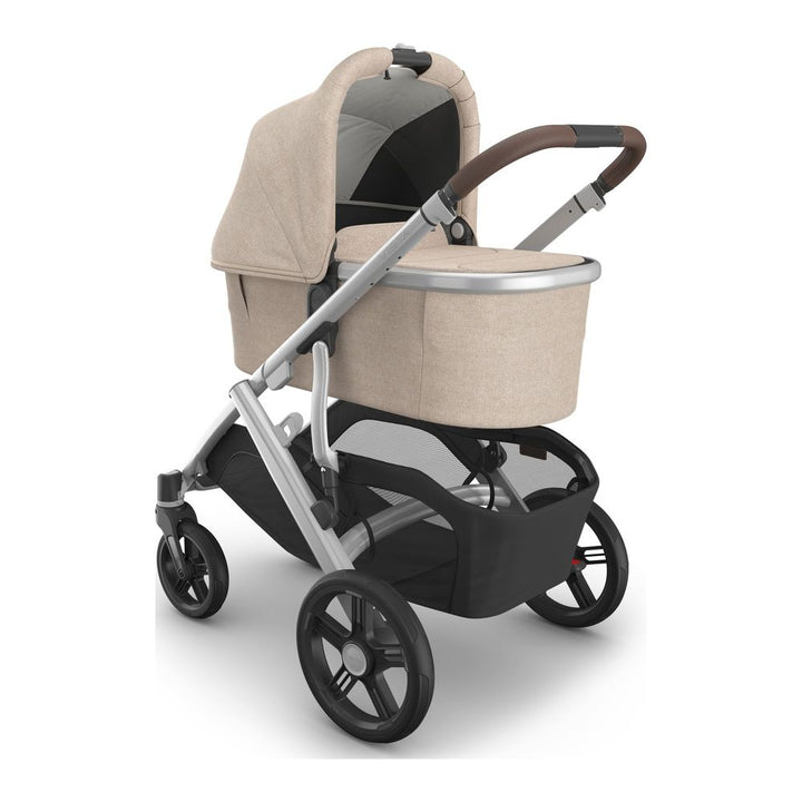 UPPAbaby Vista V3 + Bassinet V3 Stroller Bundle - Declan (Oat Melange on Silver Frame)