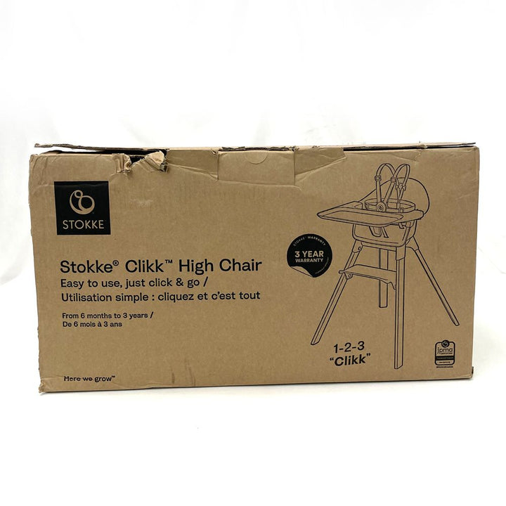 Stokke Clikk High Chair - Fjord Blue (98723) (Open Box)
