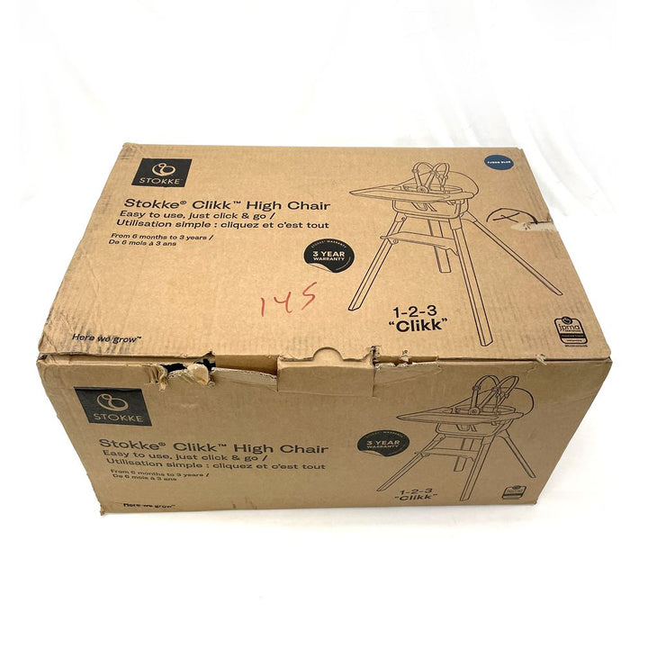 Stokke Clikk High Chair - Fjord Blue (98723) (Open Box)