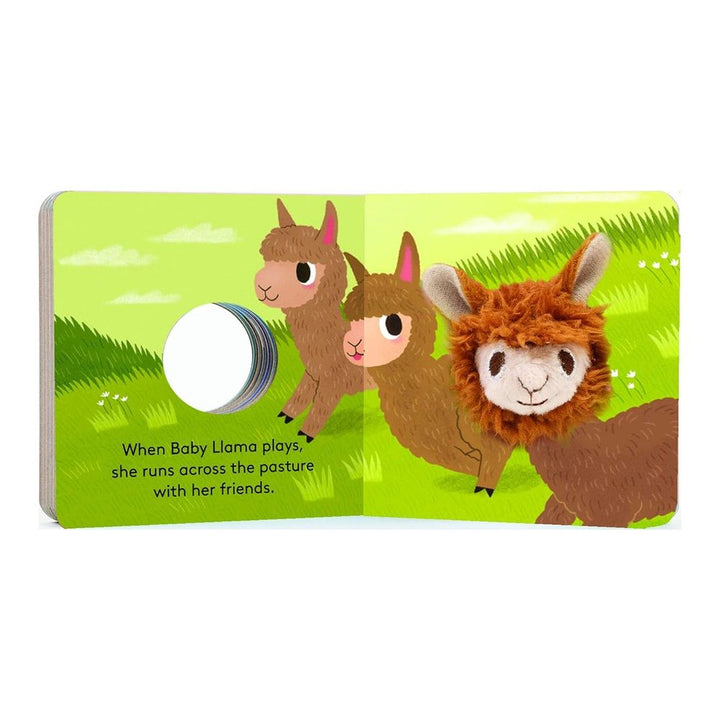 Chronicle Books Finger Puppet Book - Baby Llama