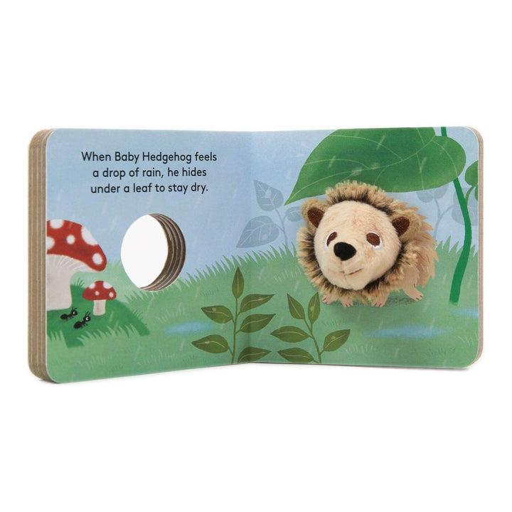 Chronicle Books Finger Puppet Book - Baby Hedgehog