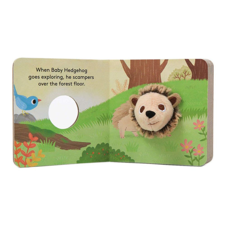 Chronicle Books Finger Puppet Book - Baby Hedgehog