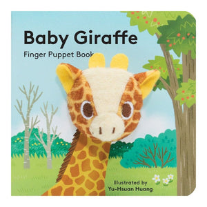 Chronicle Books Finger Puppet Book - Baby Giraffe Default Title