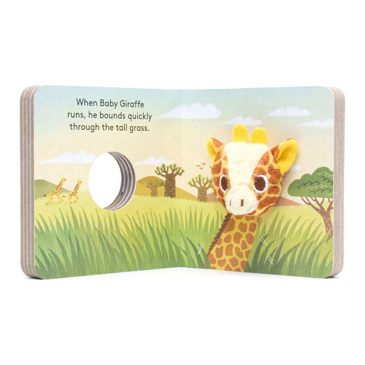 Chronicle Books Finger Puppet Book - Baby Giraffe