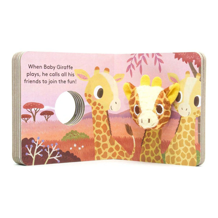 Chronicle Books Finger Puppet Book - Baby Giraffe