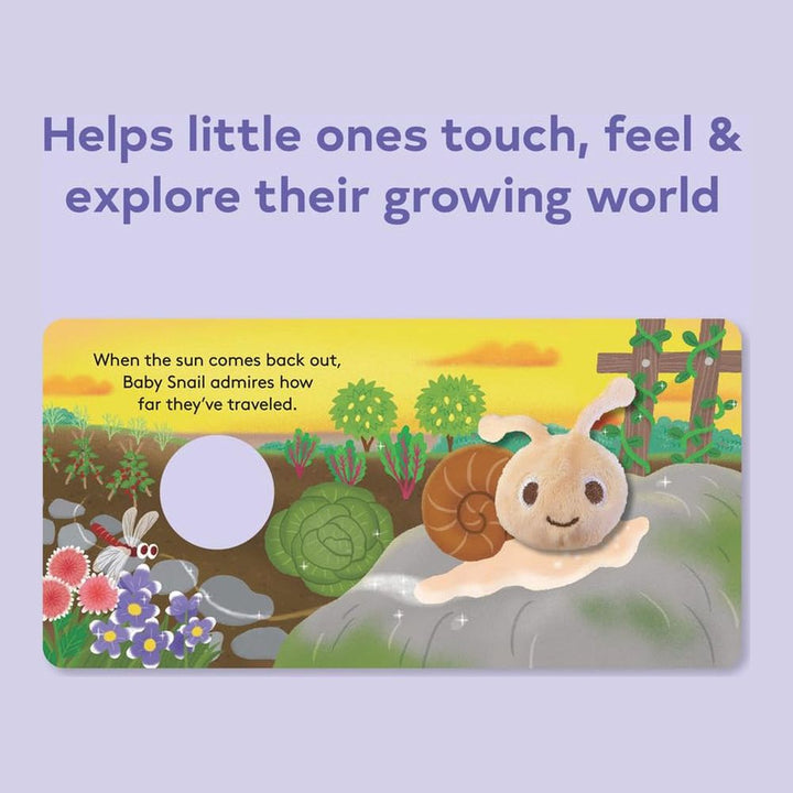 Chronicle Books Finger Puppet Book - Baby Snail
