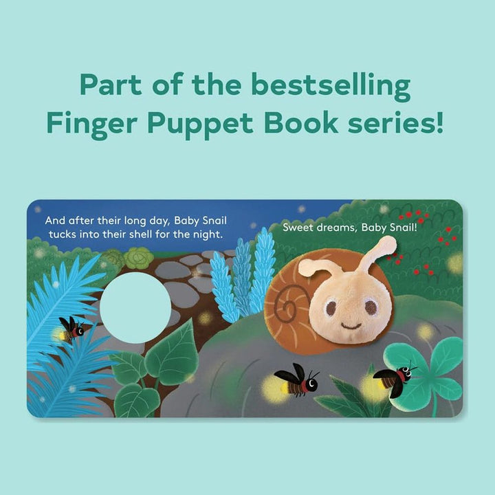 Chronicle Books Finger Puppet Book - Baby Snail