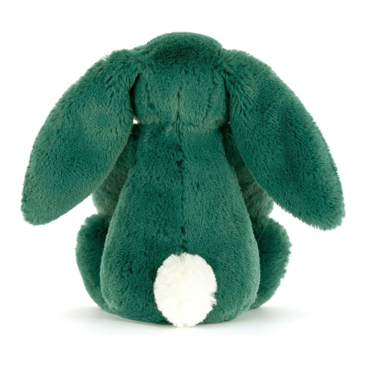 Jellycat Bashful Christmas Bunny Plush Toy - Teal (6 inch)
