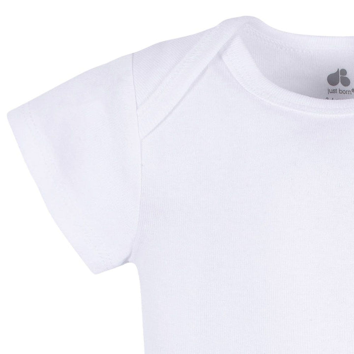 Gerber Short-Sleeve Onesie - White