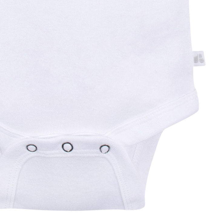 Gerber Short-Sleeve Onesie - White