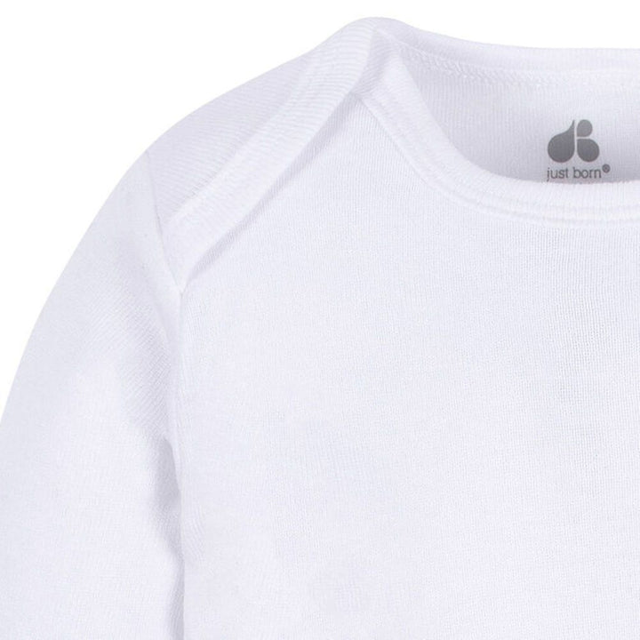 Gerber Long-Sleeve Onesie - White