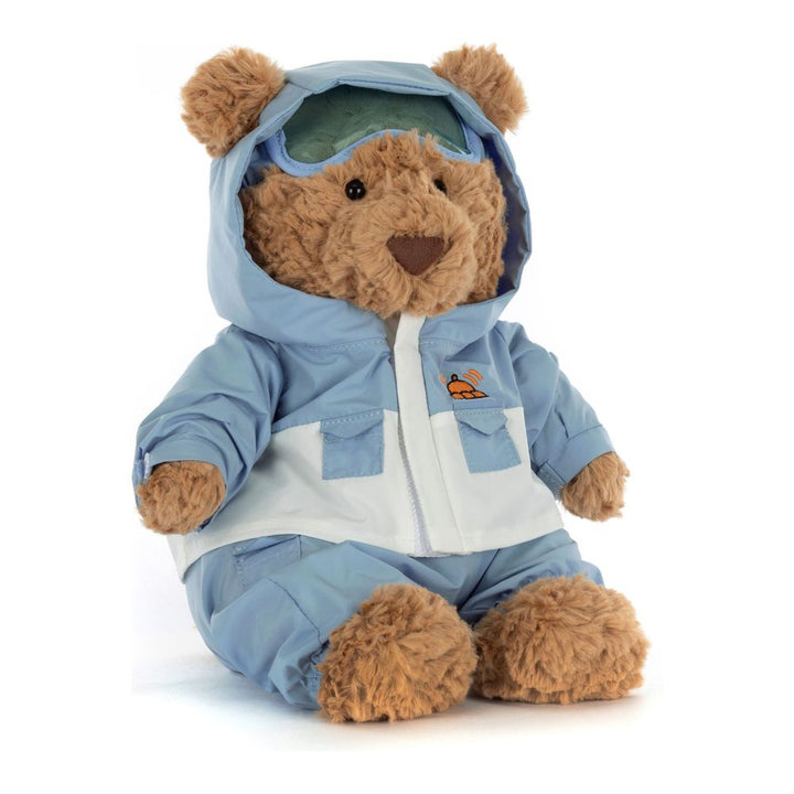 Jellycat Bear Plush Toy - Bartholomew Bear Snow Suit (9 inch) Default Title