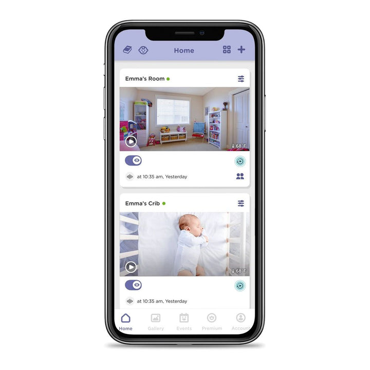 Hubble Connected Nursery Pal Dual Vision Baby Monitor
