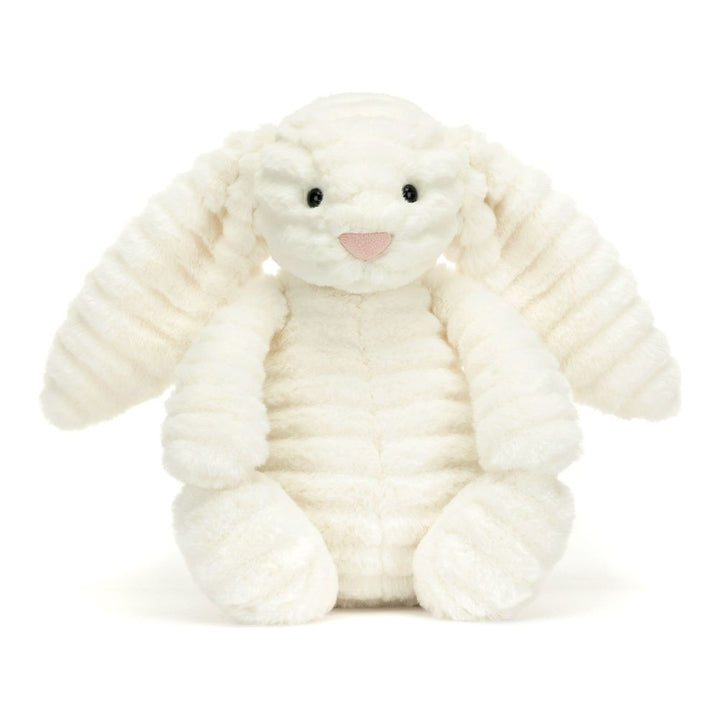 Jellycat Bashful Luxe Bunny Plush Toy - Nimbus (Medium, 12 inch)