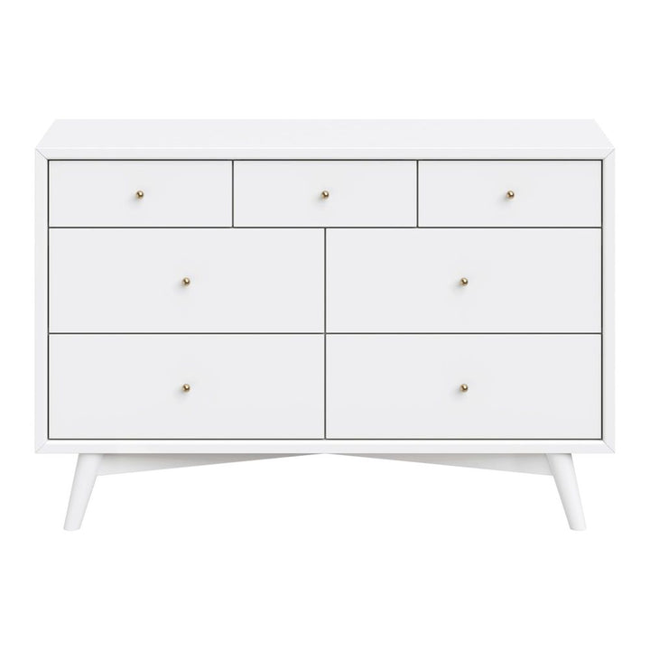 Babyletto Palma 7-Drawer Double Dresser - White