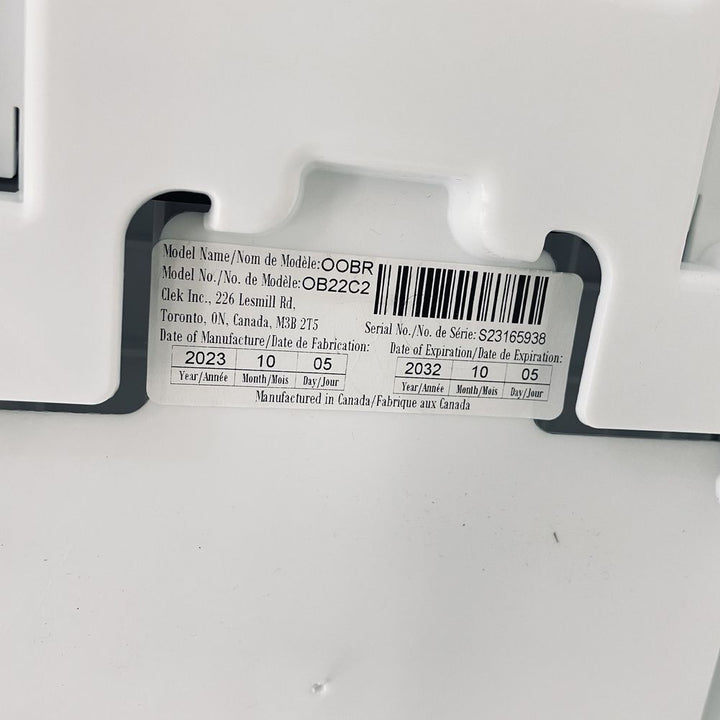 Clek Oobr Booster Car Seat - Cloud (98781) (Floor Model)