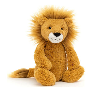 Jellycat Bashful Plush Toy - Lion (Medium, 12 inch)