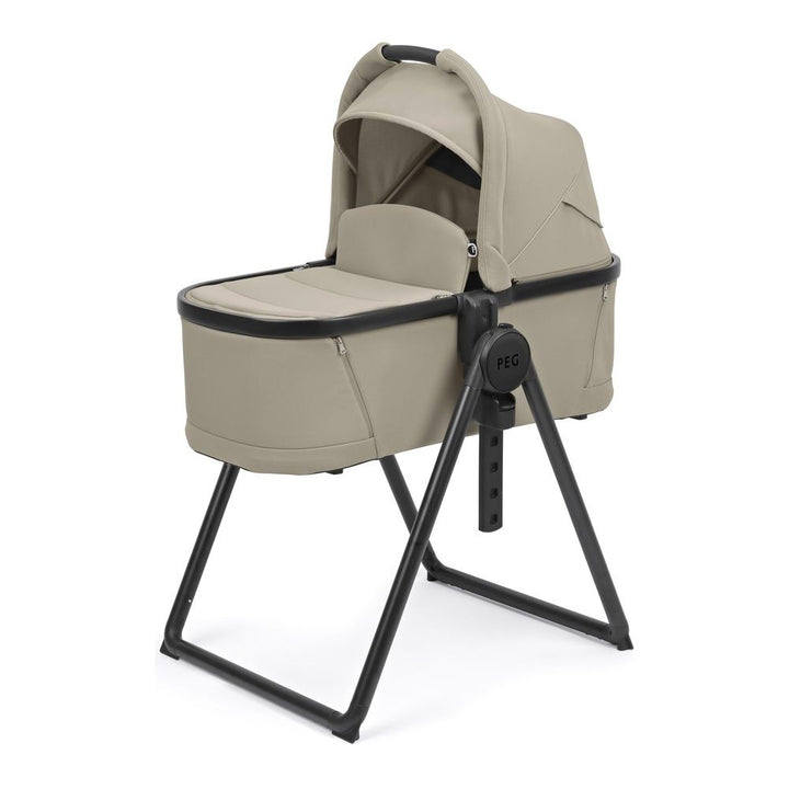 Peg Perego YPSI Bassinet with Stand By Me Vanilla Blend