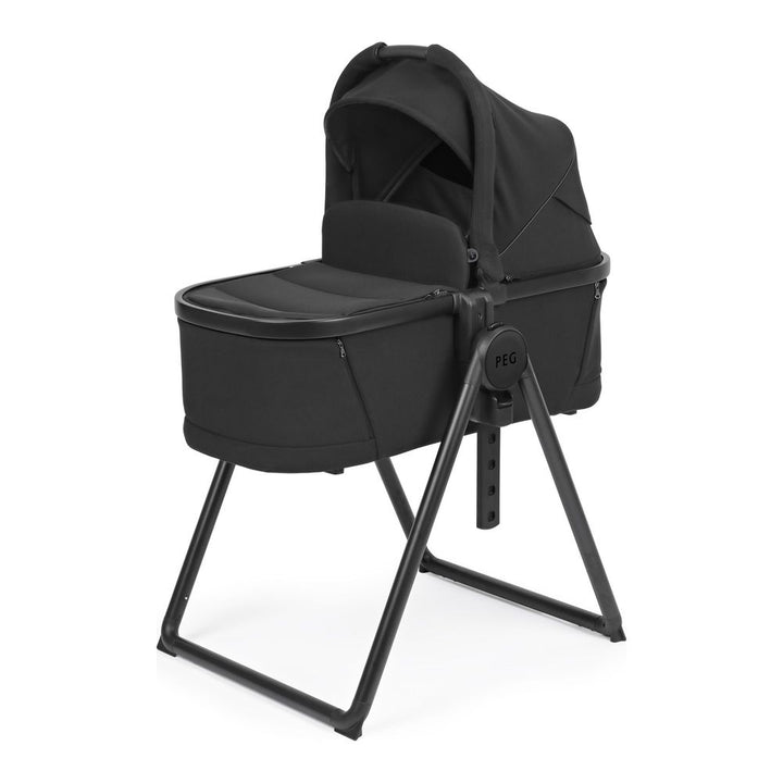 Peg Perego YPSI Bassinet with Stand By Me True Black