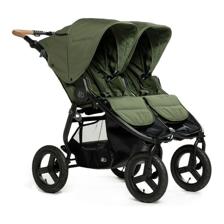 Bumbleride Indie Twin Double Stroller Olive