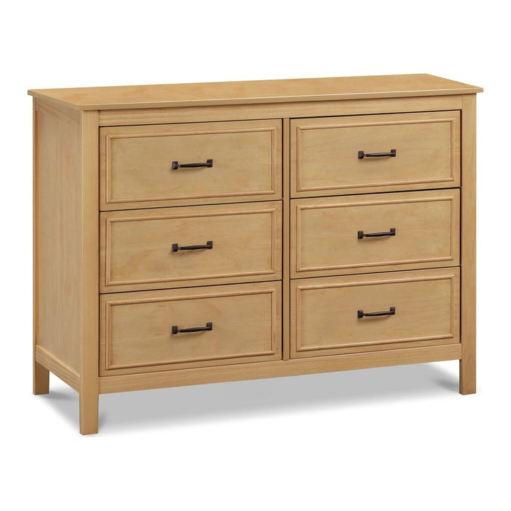 DaVinci Charlie 6-Drawer Double Dresser Honey