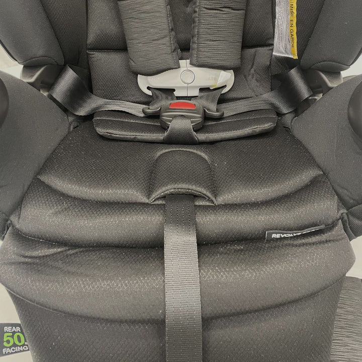 Evenflo GOLD Revolve360 Extend All-in-one Rotational Car Seat with SensorSafe - Onyx Black (98836) (Open Box)