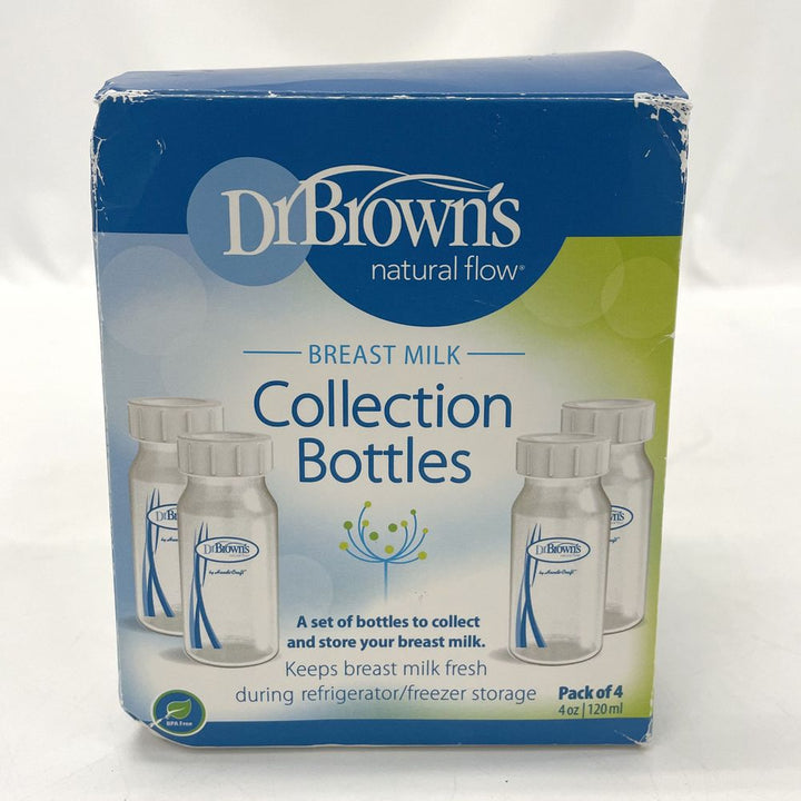 Dr. Browns 4-Pack Breast Milk Collection Bottles - 4 oz (98878) (Open Box)